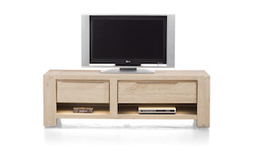 Buckley, Tv-sideboard 1-lade + 2 Nischen + 1-klappe 150 Cm (+ Led)