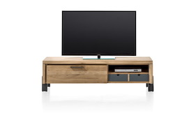 Modrava, Tv-sideboard 1-klappe + 1-korb + 1-nische - 150 Cm