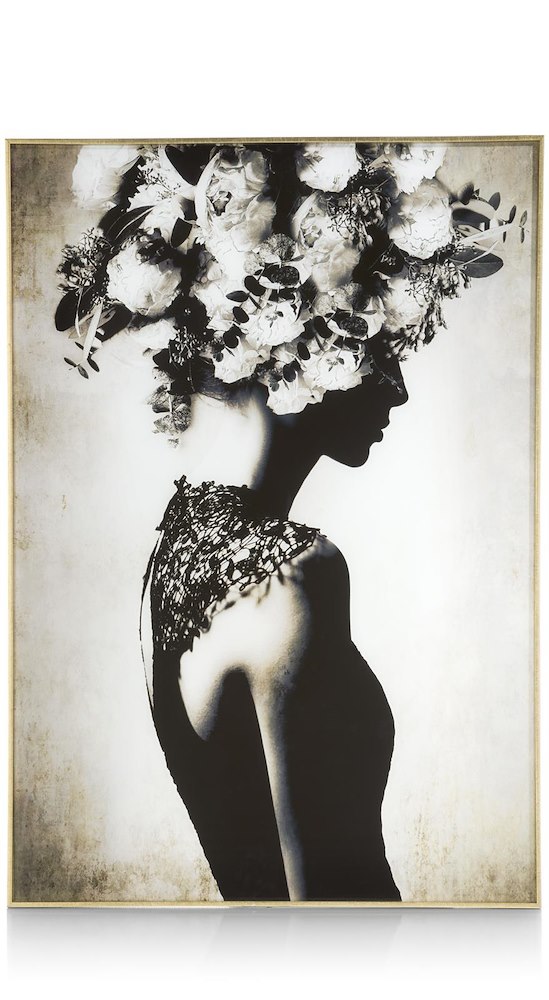 Flower Crown Fotoschilderij 70X100cm