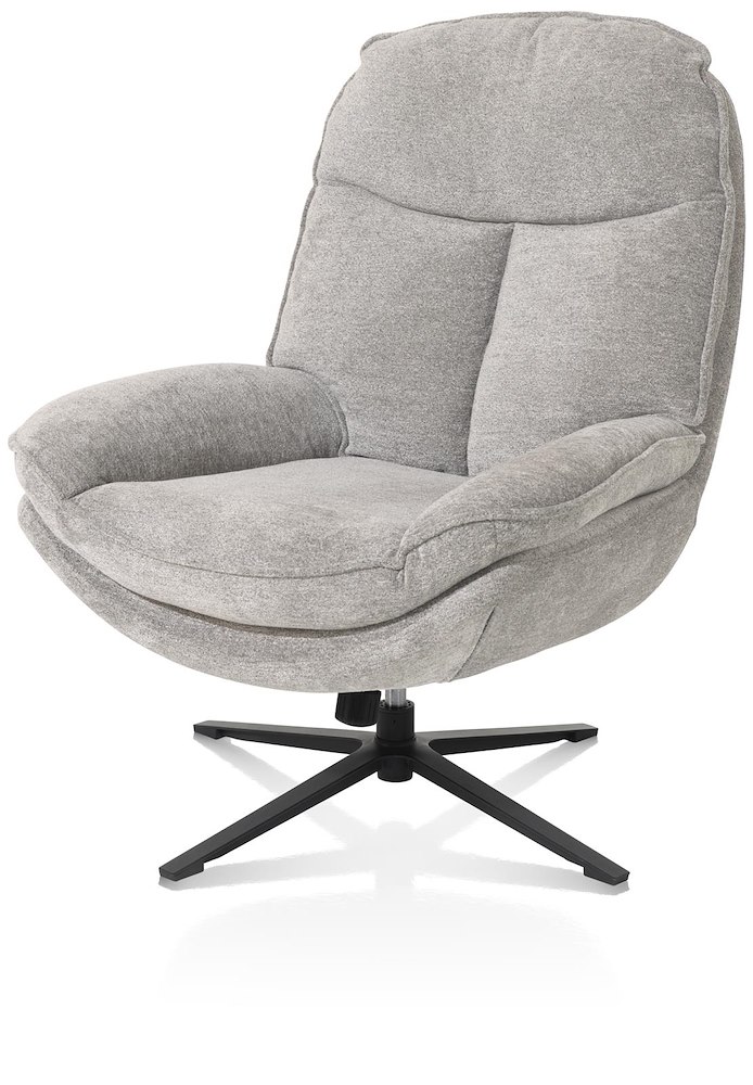 Florence, Relaxfauteuil (Incl. Poef) - Stof Enzo - Kiezel