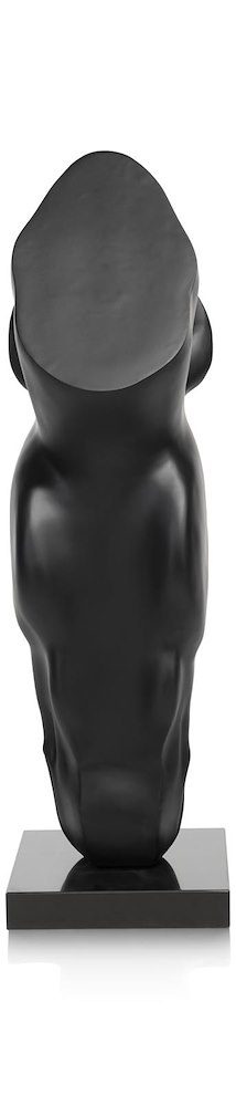 Horse Head Beeld H107cm - Zwart