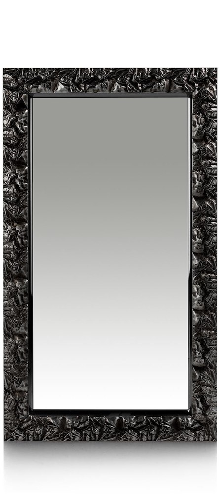 Baroque Spiegel 82X142cm - Zwart
