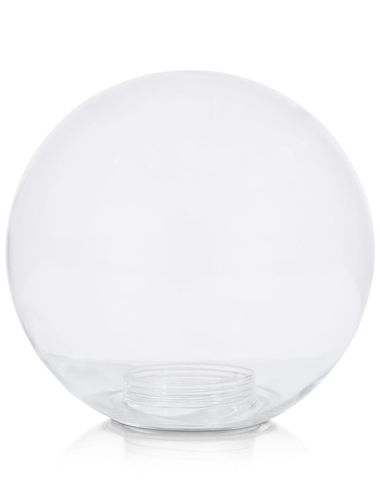 Lia - Vervanging Glas - 15 Cm Transparant / Bruin - Wit