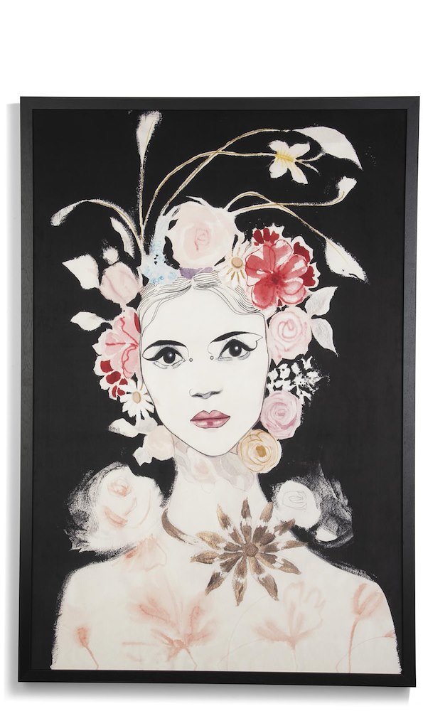 Dior Flower Schilderij 120X180cm