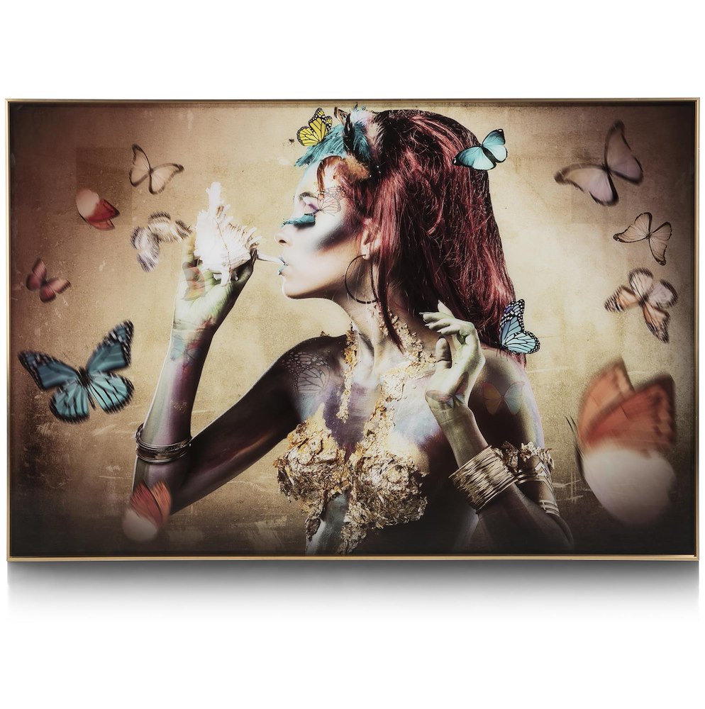 Butterfly Schilderij 150X100cm