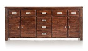 Cape Cod, Dressoir 4-deuren + 8-laden - 220 Cm