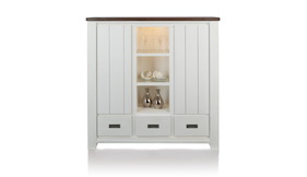 Velasco, Highboard 2-portes + 3-tiroirs + 3-niches