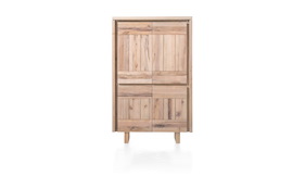 More, Armoire 4-portes 99 Cm - Bois