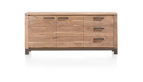 Falster, Buffet 2-portes + 3-tiroirs 190 Cm