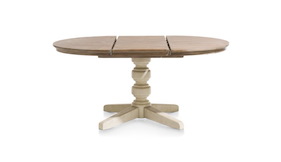 Le Port, Table A Rallonge Rond 120 Cm (+ 50 Cm)