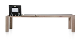 Ermondo, Table A Rallonge 200 (+ 2 X 50) X 100 Cm