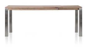 Ermondo, Table Haute A Rallonge 180 (+ 50) X 90 Cm (hauteur: 92 Cm)