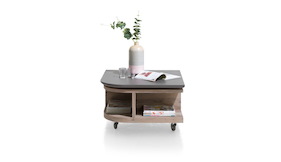 Eivissa, Table Basse 80 X 80 Cm + 4-niches + Plateau Pivotant