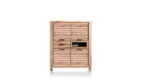 Maitre, Armoire 4-portes + 1-tiroir + 1-niche - 140 Cm  (+ Led-spot)