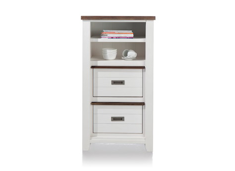 Velasco, armoire 2-corbeilles + 2-niches
