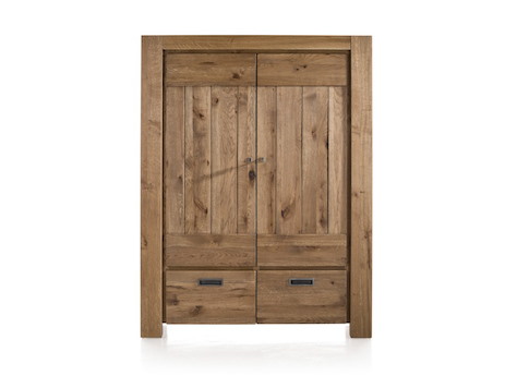 Santorini, armoire 2-portes + 2-tiroirs